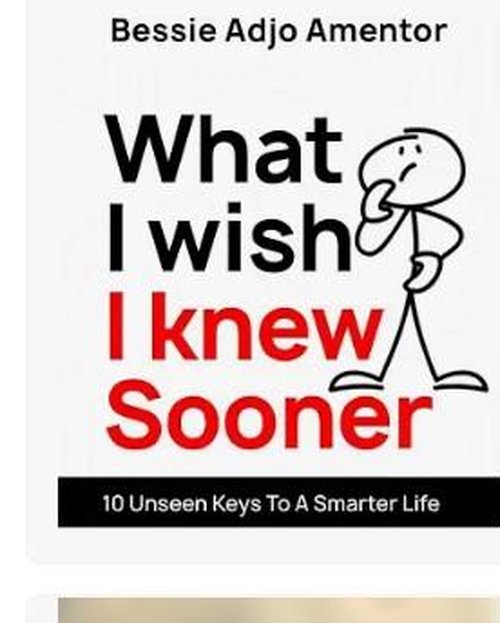 What I Wish I Knew Sooner book cover